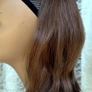 Vintage 100% Human Hair Fall from the 1970's -Ash brown  NEW with tags